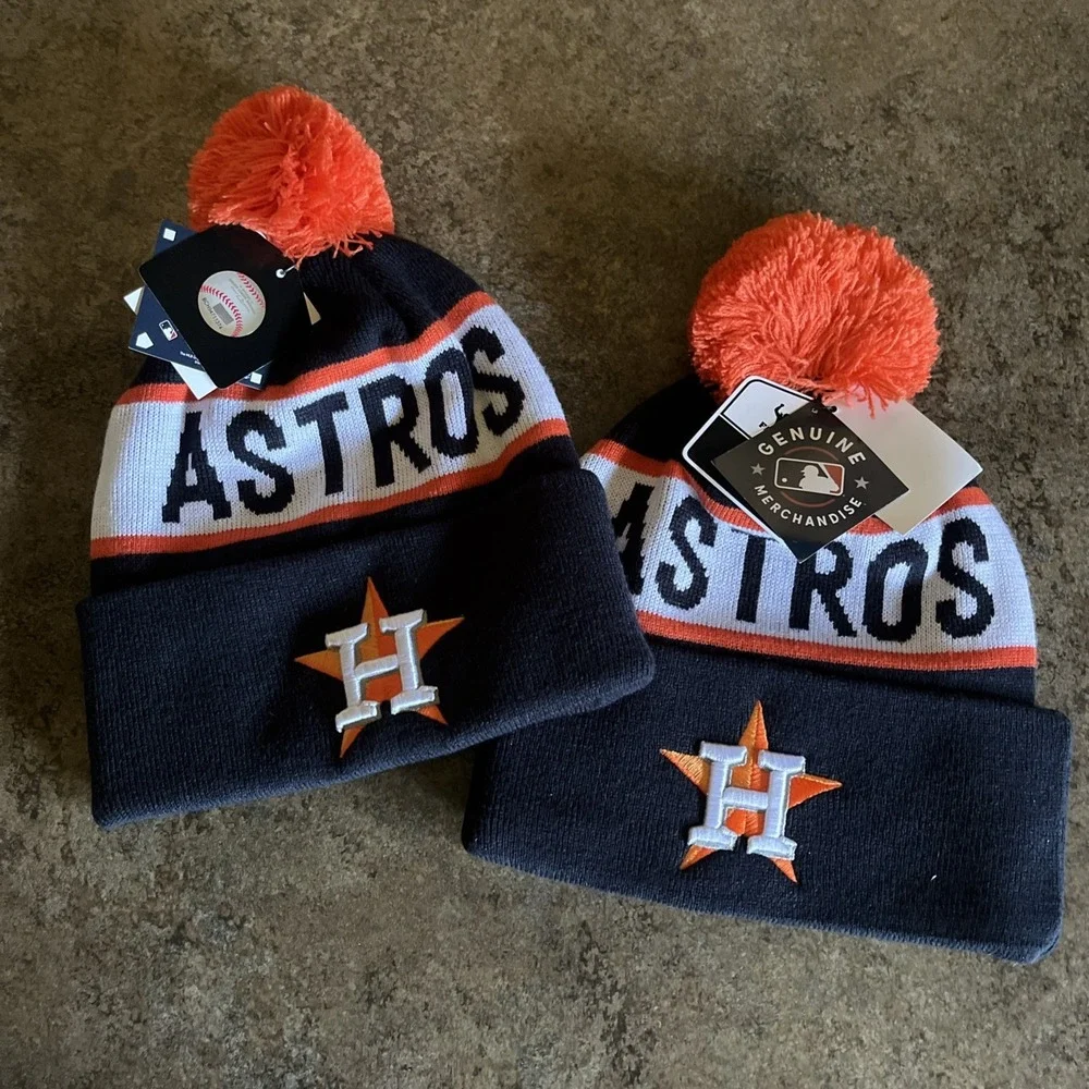 Houston Astros Stocking Hat- MLB - Fan Favorite NWT